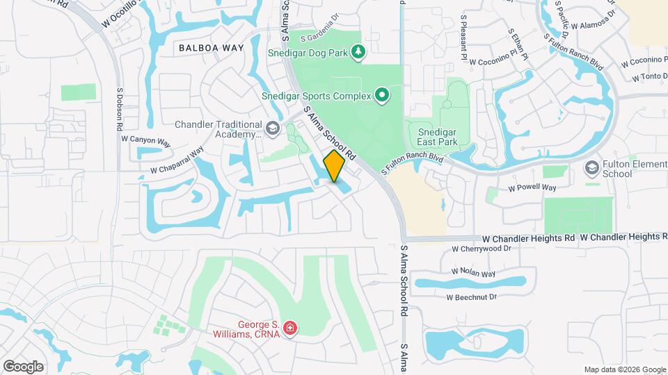 4861 S Vista Pl Map and Location Details