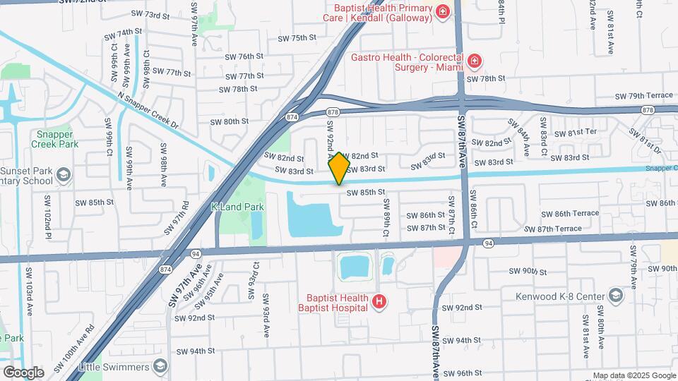 9121 SW 85th St Map and Location Details