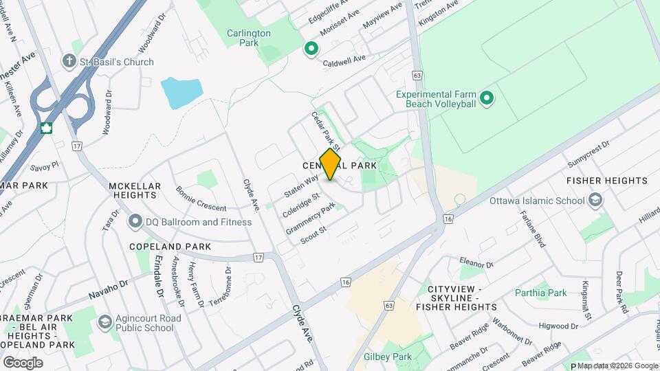 137 Central Park Dr Map and Location Details