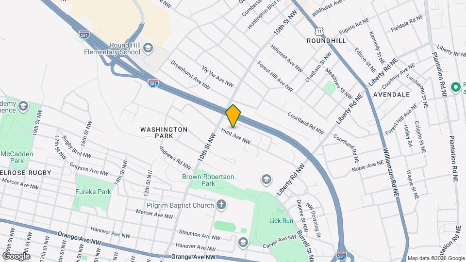 937 Hunt Ave NW Map and Location Details