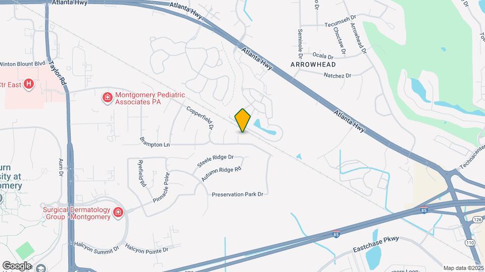 7309 Senderson Ct Map and Location Details