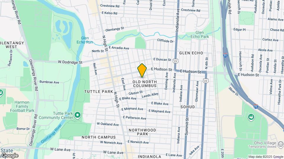 154 E Tompkins St Map and Location Details