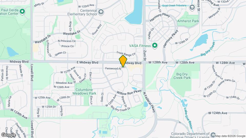 2649 Fernwood Pl Map and Location Details