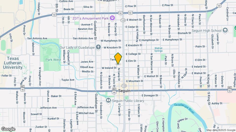 Camp Street Map and Location Details