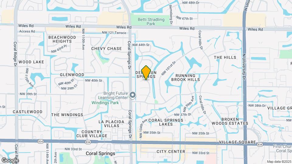 4030 NW 103rd Dr Map and Location Details