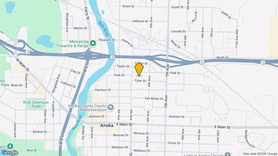 523 Tyler St Map and Location Details