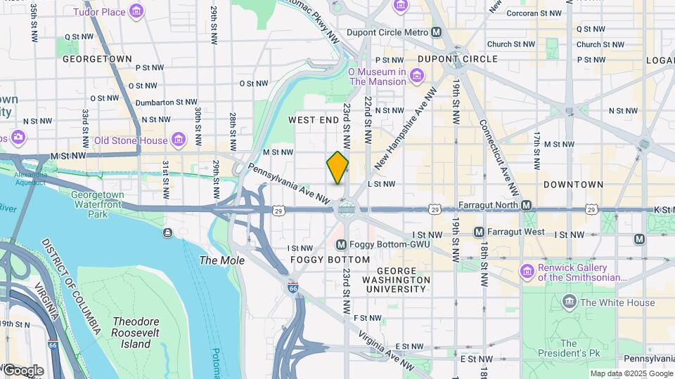 2312 L St NW Map and Location Details