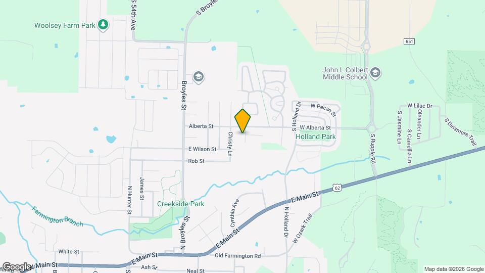 231 N Broadway Dr Mapa y Detalles de la Ubicación