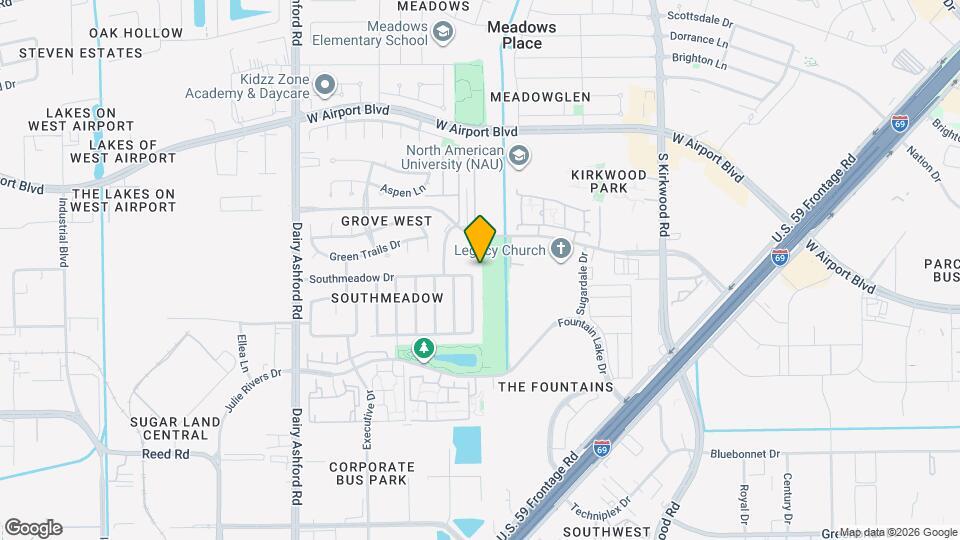 12303 Glenmeadow Dr Map and Location Details