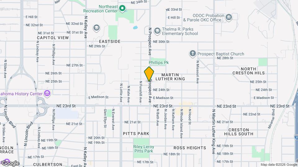 1449 NE 25th St Map and Location Details