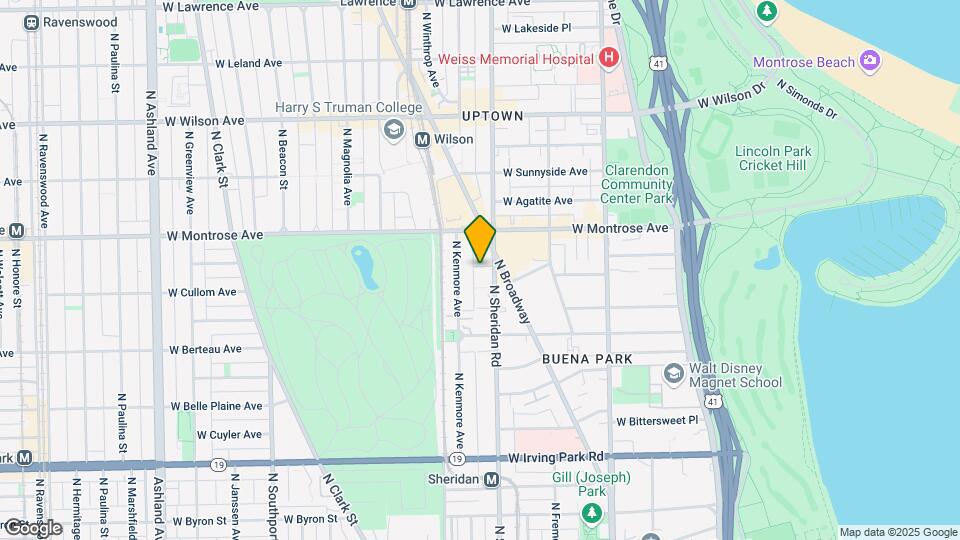 4322 N Sheridan Rd Mapa y Detalles de la Ubicación