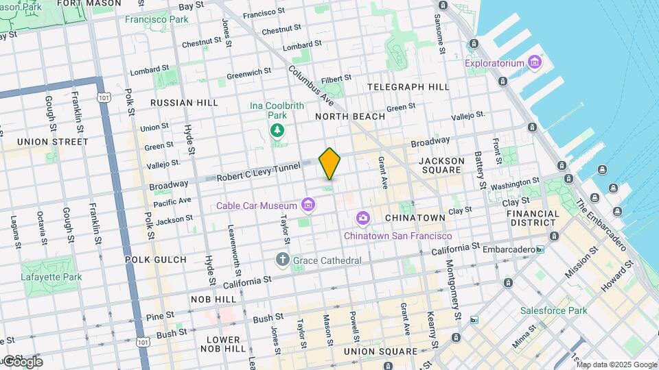 1231-1239 Powell St Map and Location Details