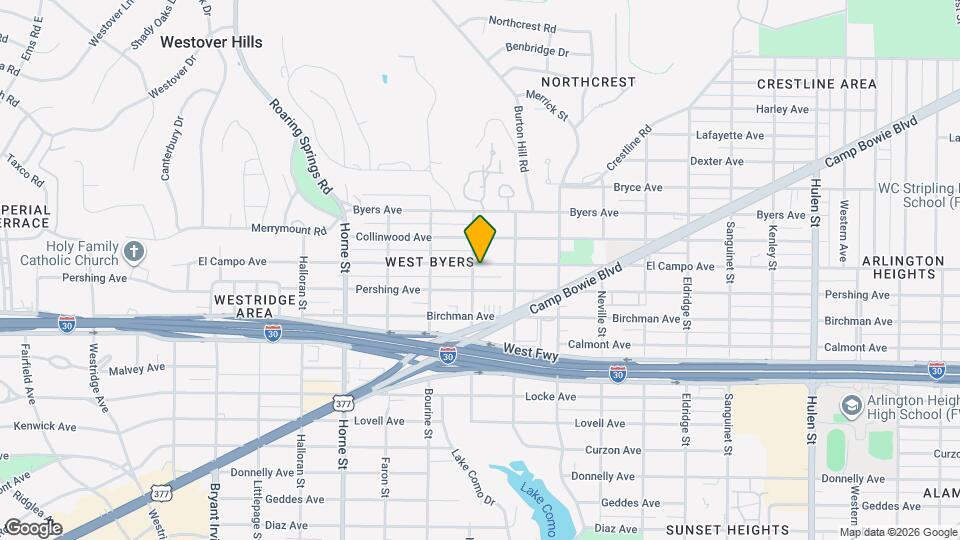 5333 El Campo Ave Map and Location Details