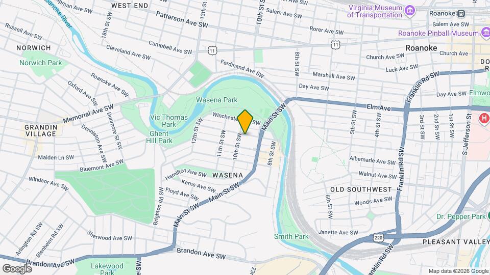 926 Winona Ave SW Map and Location Details