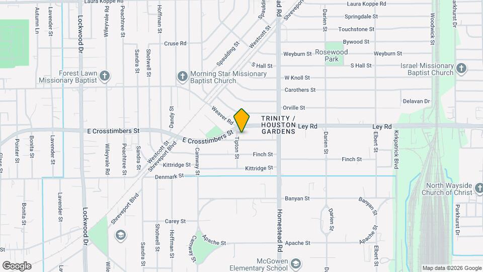 6835 Landor St Map and Location Details