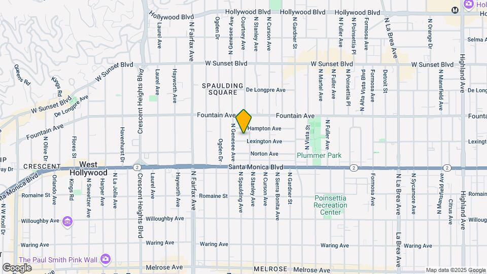 7715 Lexington Ave Mapa y Detalles de la Ubicación