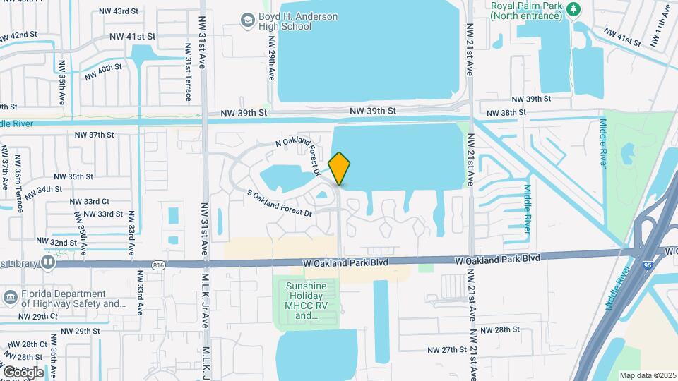2880 N Oakland Forest Dr Map and Location Details
