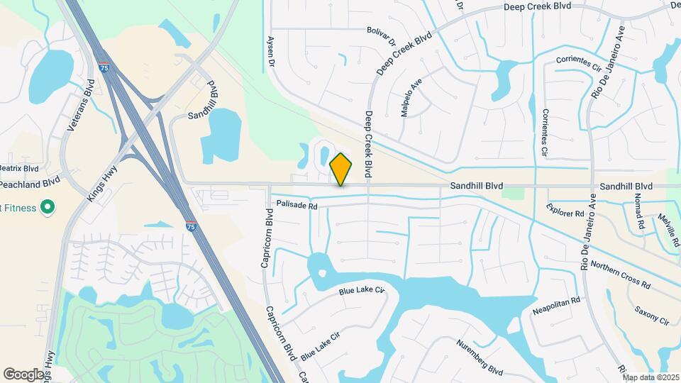 25163 Sandhill Blvd Map and Location Details