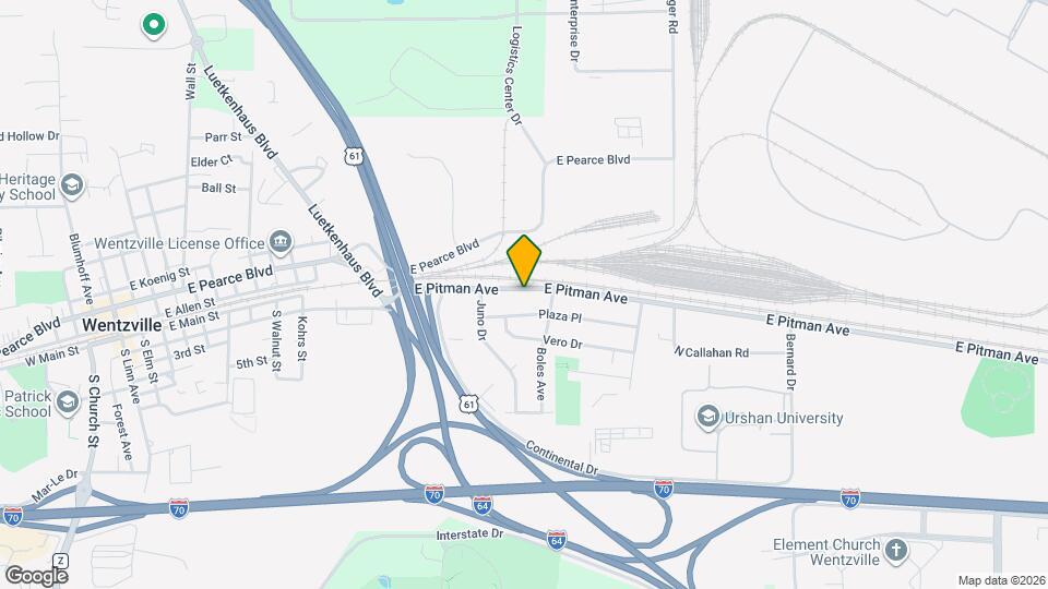 1414 E Pitman Ave Map and Location Details