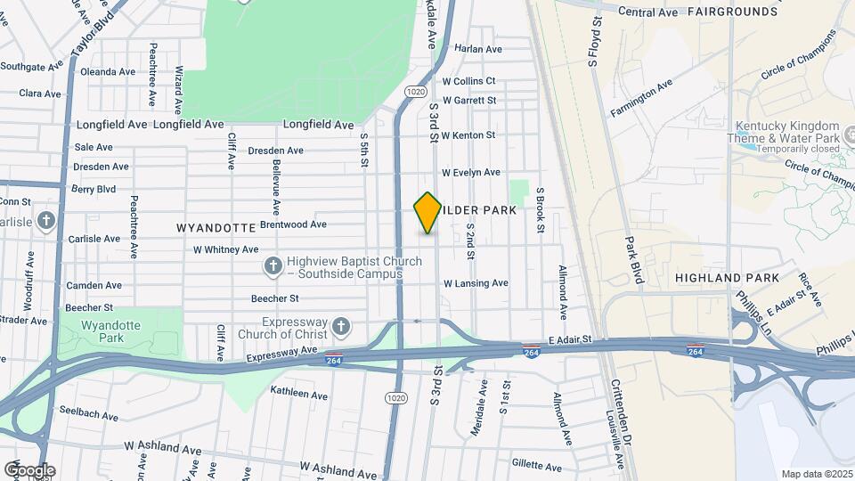 301 W Whitney Ave Map and Location Details