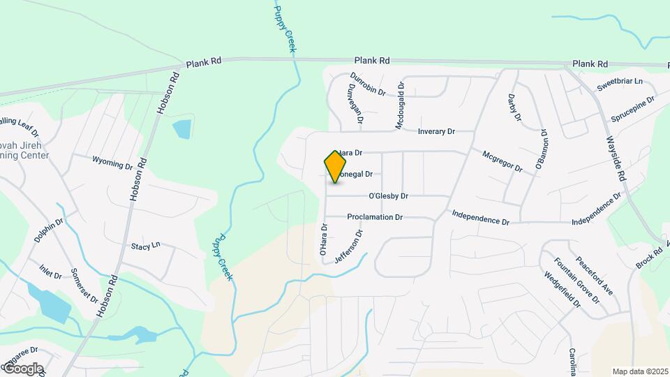 2646 O'Glesby Dr Map and Location Details