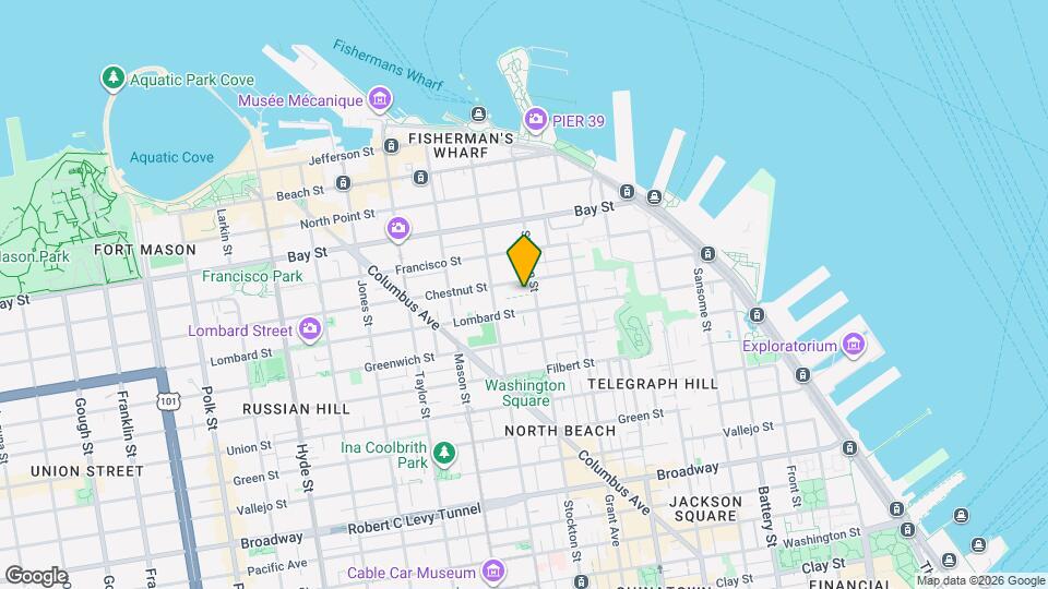 1943 Stockton St Map and Location Details