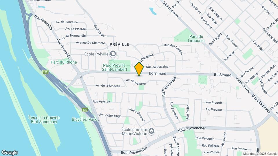 135 De Navarre Map and Location Details