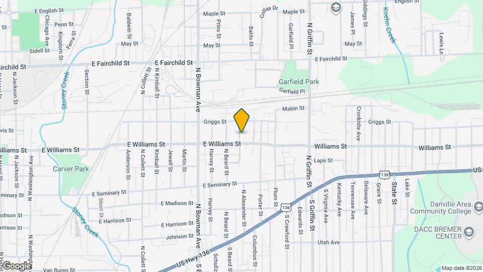 605 Pixley St Map and Location Details