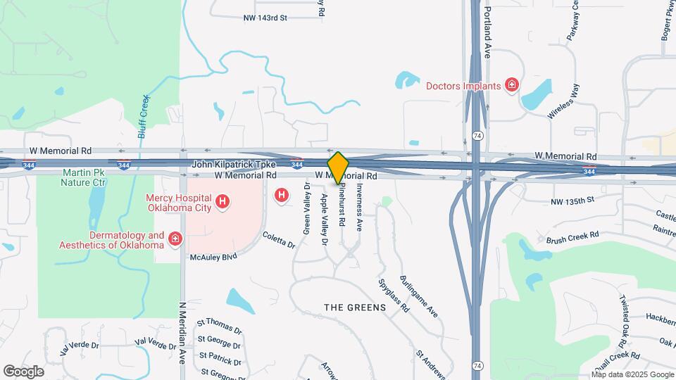13601 Pinehurst Rd Map and Location Details