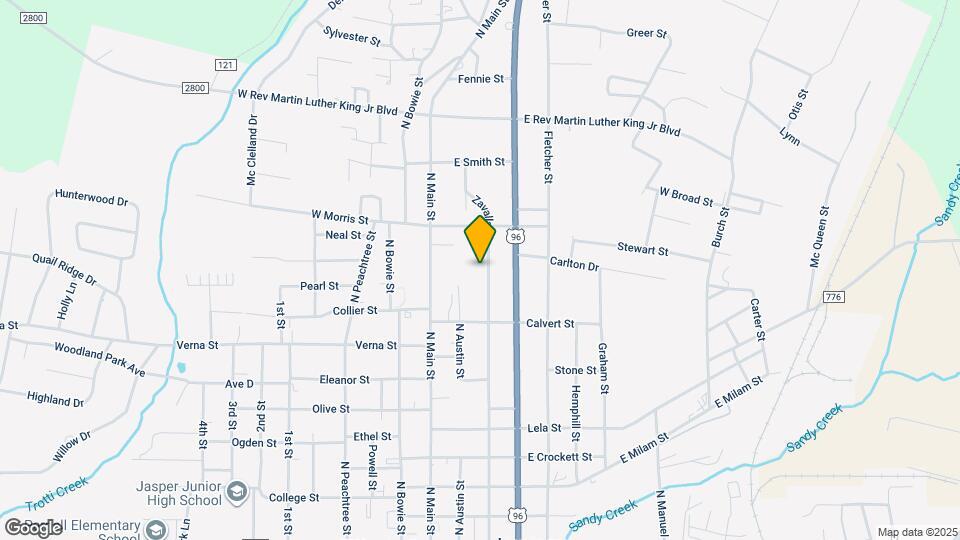 1003 Zavalla St Map and Location Details