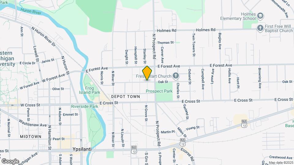 356 Burr Oak Ln Mapa y Detalles de la Ubicación