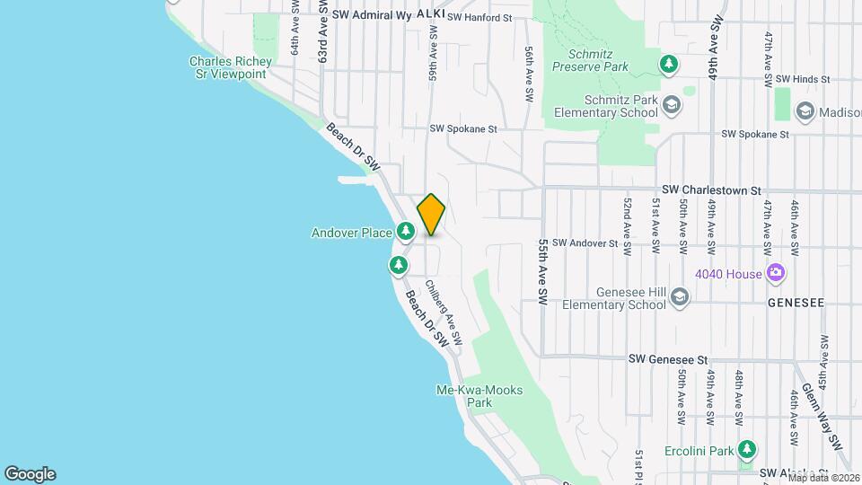 3968 59th Ave SW Map and Location Details