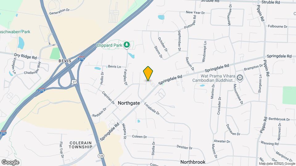 10004 Fernhaven Ct Mapa y Detalles de la Ubicación