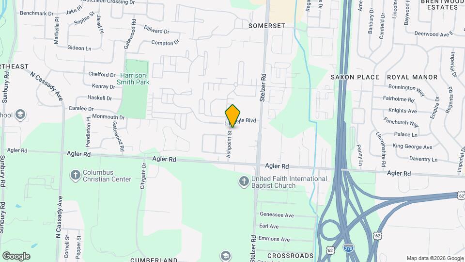 2456 Ashpoint St Map and Location Details