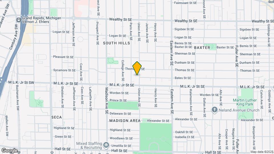 727 Union Ave SE Map and Location Details