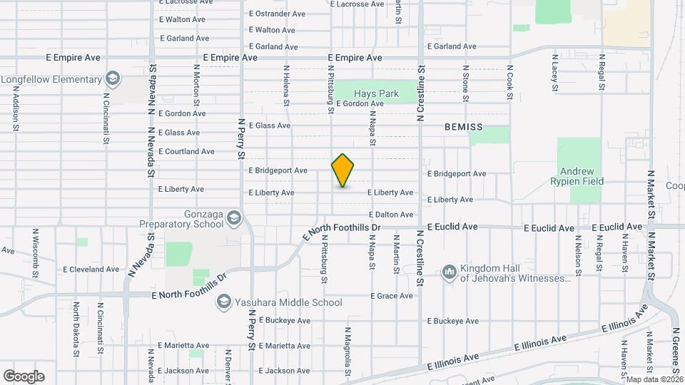 1734 E Liberty Ave, Unit 1734 Map and Location Details