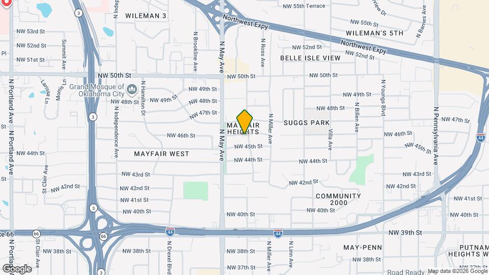 2804 NW 46th St Map and Location Details