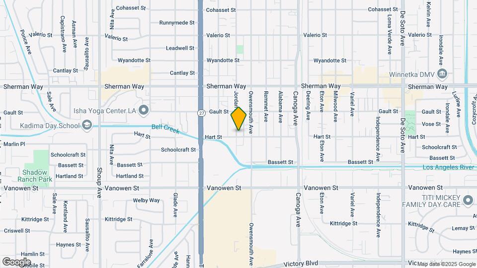 7004 Jordan Ave Map and Location Details