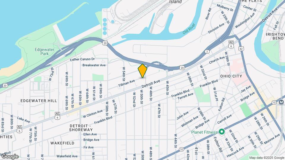 4911 Tillman Ave Map and Location Details
