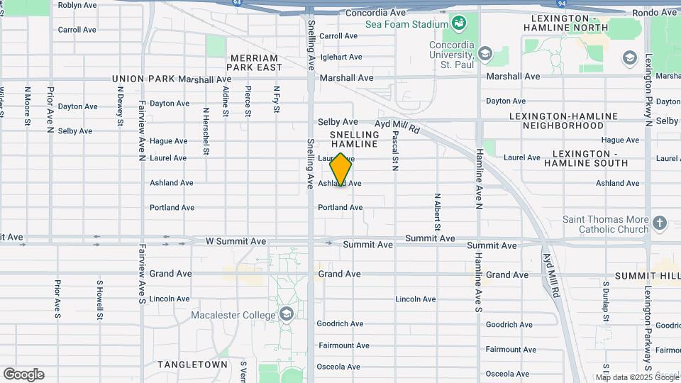 1540 Ashland Ave Map and Location Details