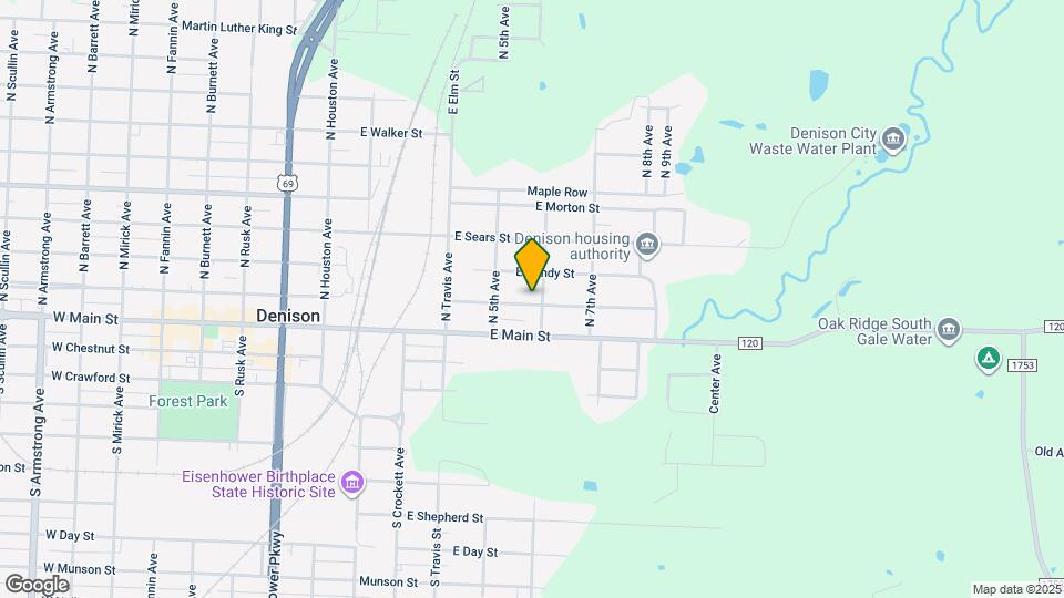 533 E Woodard St Map and Location Details