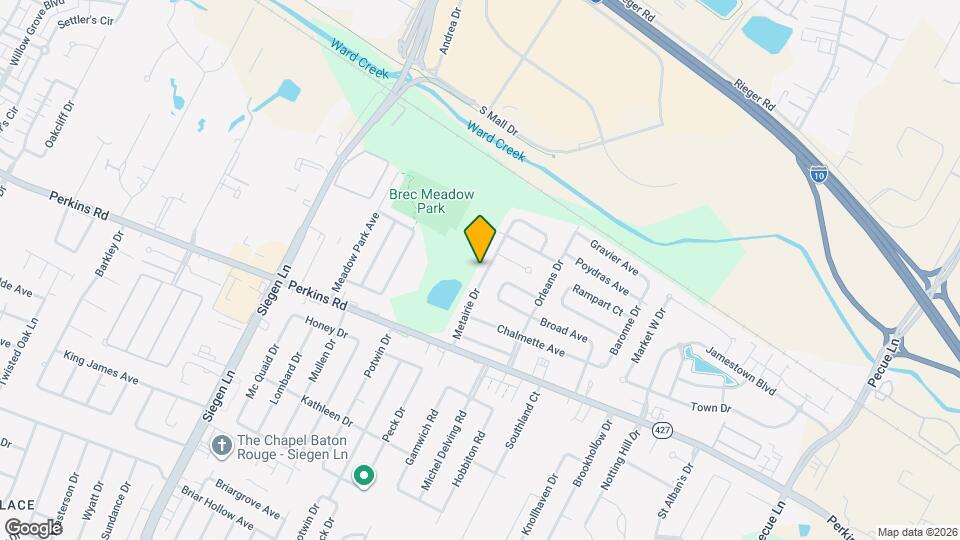 8846 Metairie Dr Map and Location Details