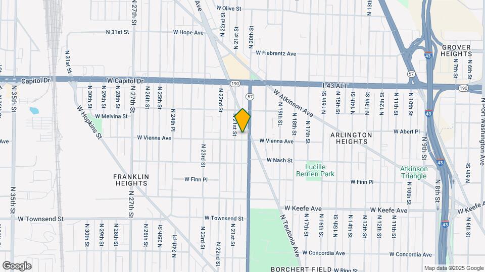 3805 N 20th St, Unit LowerB/business unit Mapa y Detalles de la Ubicación