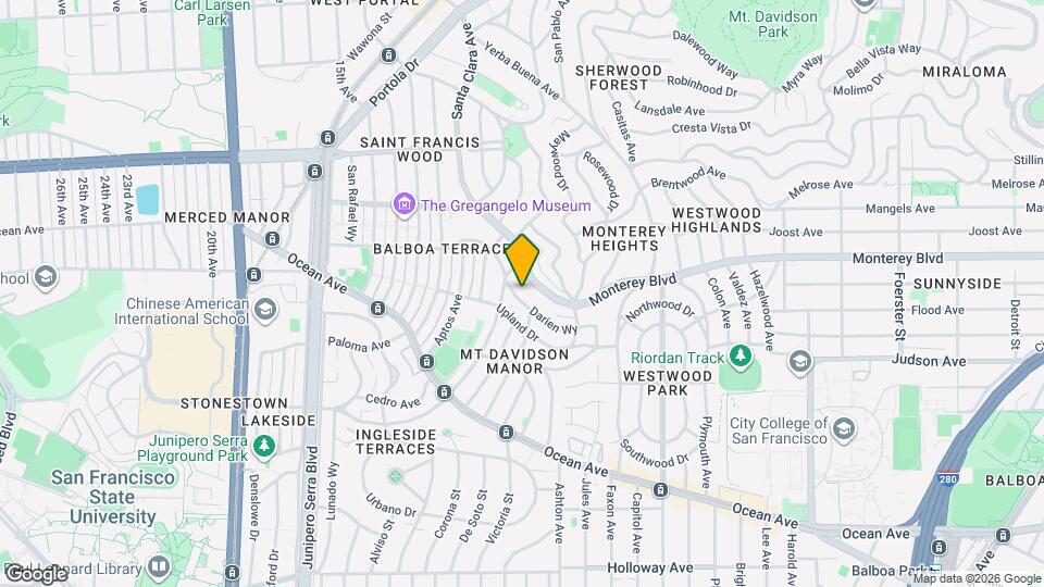 755 Darien Wy Map and Location Details