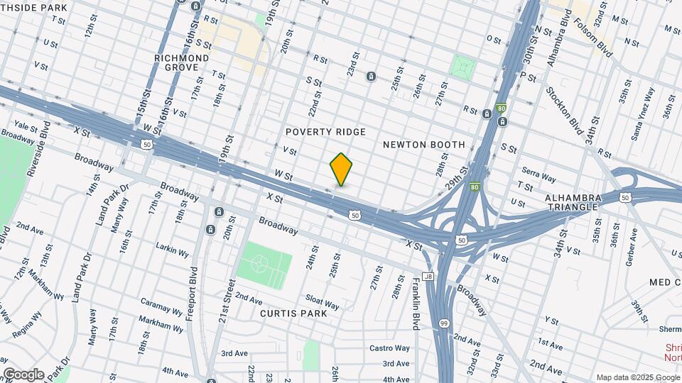 2229 24th St Map and Location Details