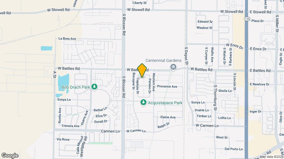 1625 Belmont Ct Map and Location Details