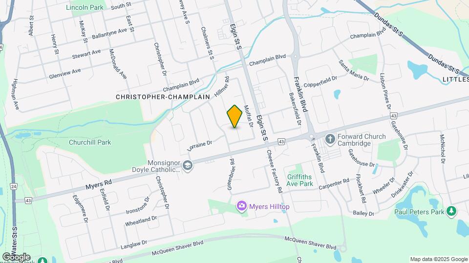 14 Grenadier Rd Map and Location Details