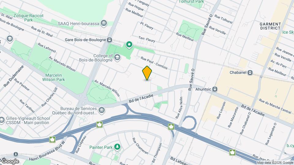 1845 Du Liban Rue Map and Location Details