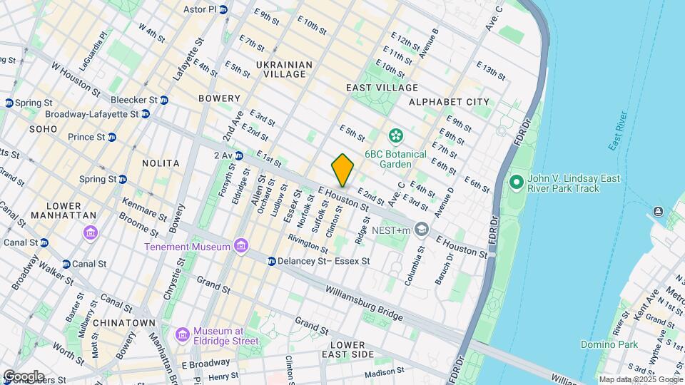 6 Avenue B Mapa y Detalles de la Ubicación