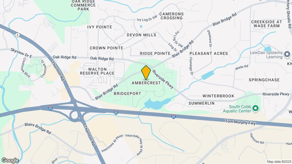 7128 Ambercrest Ct Map and Location Details